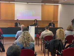 Guillem Escolà, Aurora Carbonell i Jaume Roures, a les Jornades Sitges i el Nou Panorama Audiovisual
