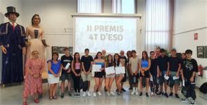 Guiomar Lizandra guanya el primer premi dels treballs de recerca d’ESO de Cubelles. Ajuntament de Cubelles