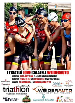 I Edició del Triatló Jove Calafell Weiderauto 2022