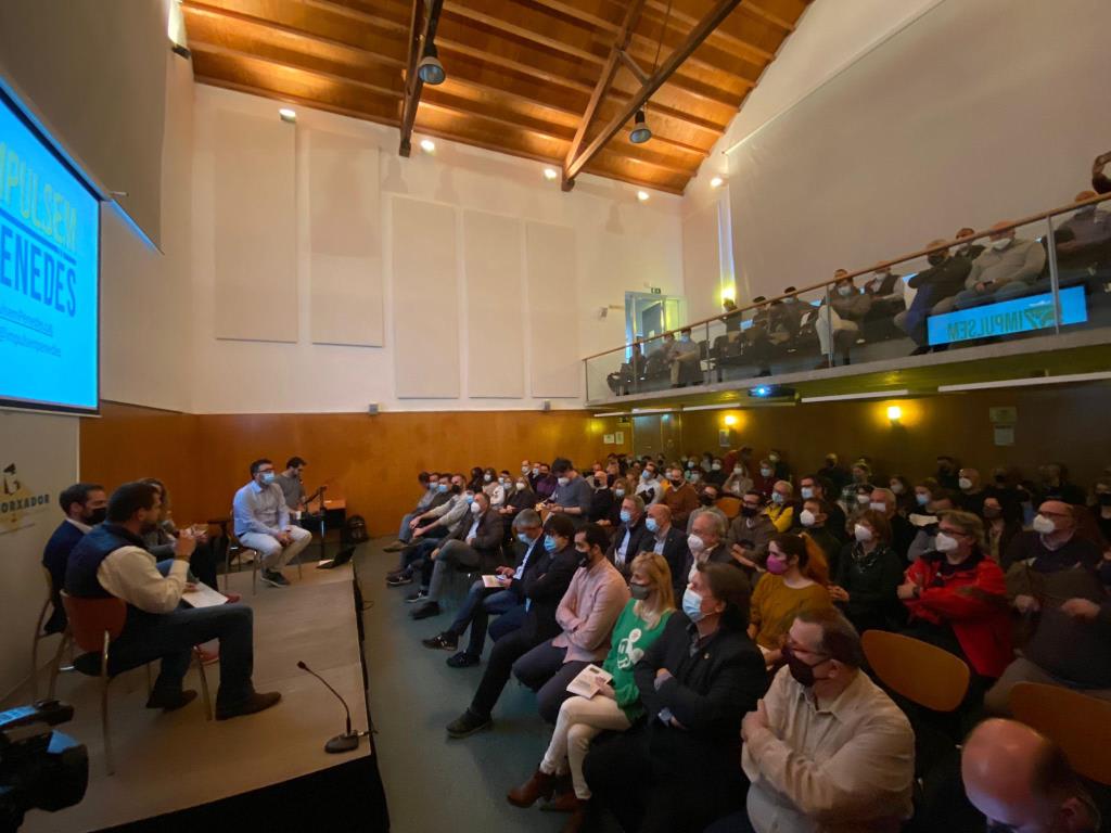 Imatge d'arxiu de la presentació d'Impulsem Penedès. Eix