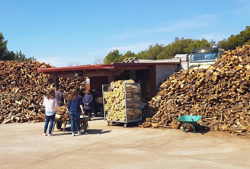 Imatge d'arxiu de la serradora Campamà de Vilanova i la Geltrú. Serradora Campamà