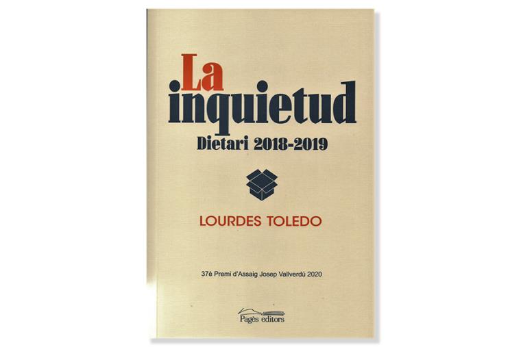 Imatge de la coberta de 'La inquietud', de Lourdes Toledo. Eix