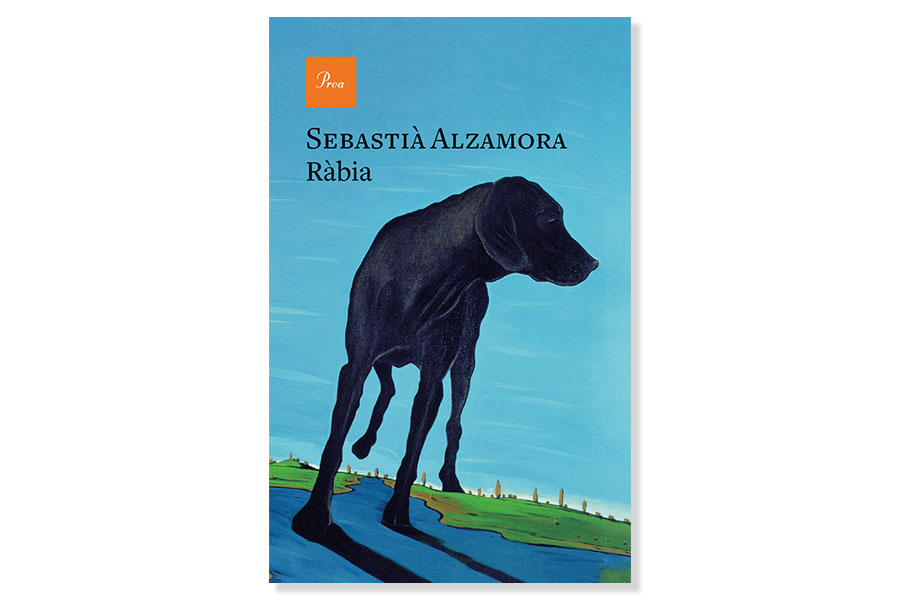 Imatge de la coberta de 'Ràbia', de Sebastià Alzamora. Eix