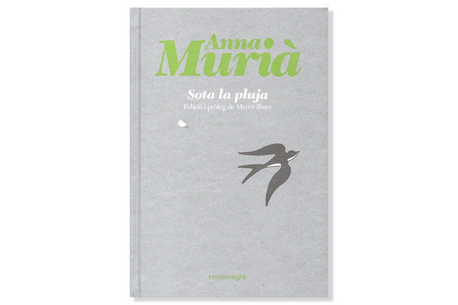 Imatge de la coberta de 'Sota la pluja', d'Anna Murià. Eix