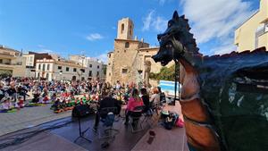 Imatges de la Diada de Sant Jordi a Cunit