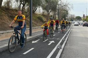 Inauguració del carril bici. Ajt. del Vendrell