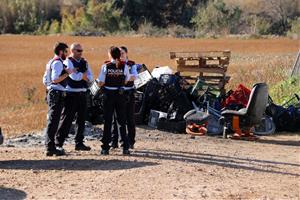 Investiguen la mort violenta d'un home a Santa Oliva. ACN