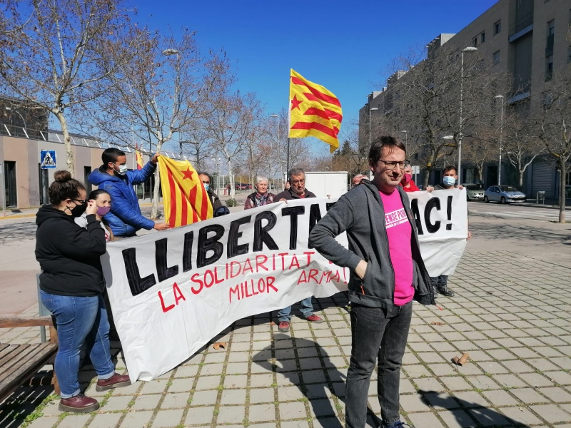 Isaac Ruana, regidor de la CUP a Riudebitlles, ha estat detingut investigat pels talls del Pertús de 2019. CUP