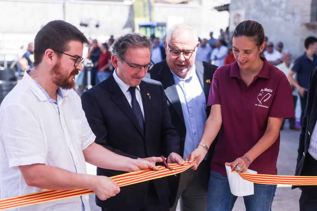 Jaume Giró reivindica el sector vitivinícola com un dels més importants exponents del sector agroalimentari català. Generalitat de Catalunya