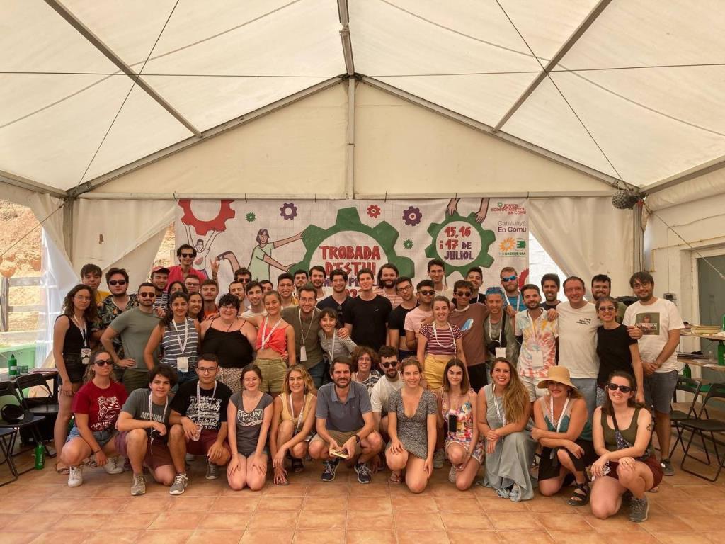 Joves Ecosocialistes organitza la Trobada d’Estiu Enric Pubill 2022 a Cubelles. Catalunya en Comú 