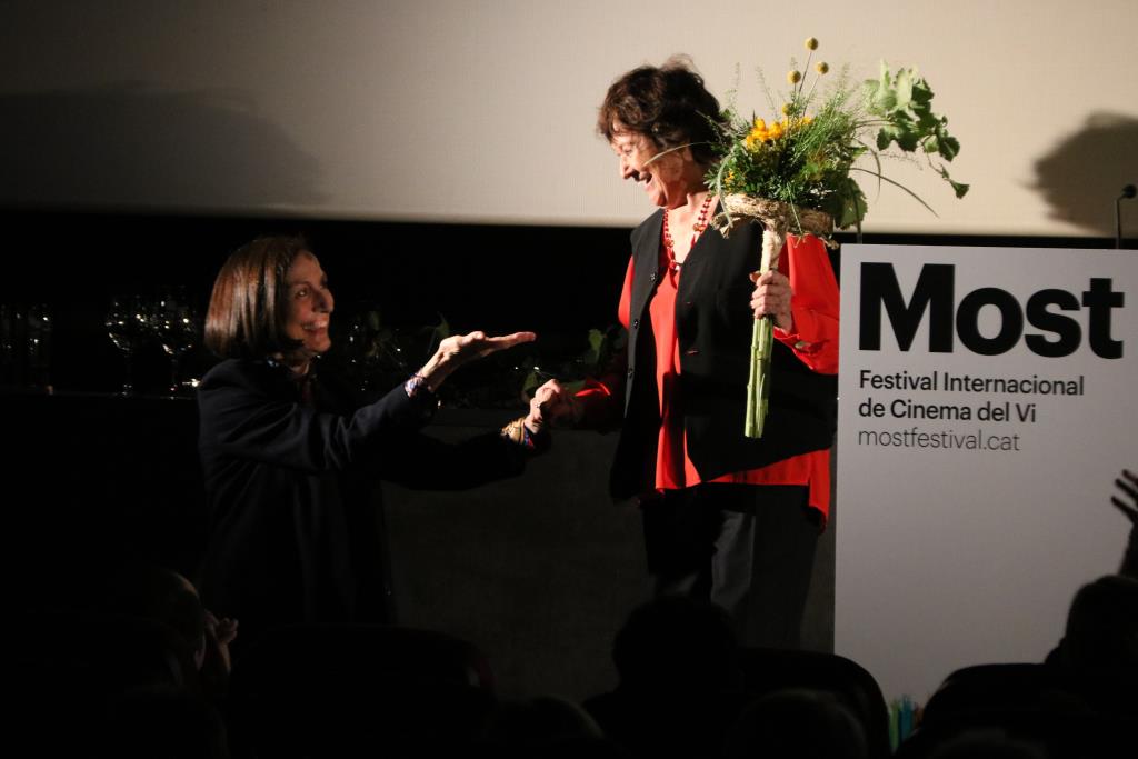 Julieta Serrano, aclamada a la gala inaugural del Most Festival amb el lliurament del Premi Honorífic. ACN