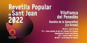 La Barraca organitza una revetlla popular de Sant Joan amb concerts i una gran foguera a la Girada. EIX