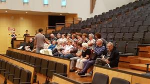 La Camerata Penedès fa un assaig per a participants del projecte Obrint Camins de Vilafranca