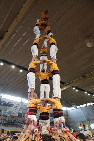 La Colla Castellera La Bisbal del Penedès ha empatat al novè lloc amb els Castellers del Riberal i els d'Altafulla