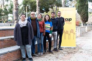 La CUP de Vilanova i la Geltrú presenta les sis persones que encapçalaran la llista en les properes municipals. CUP