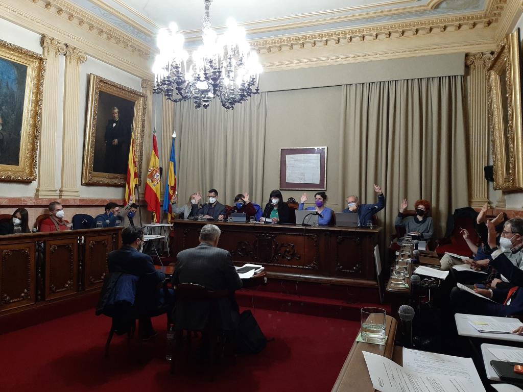 La CUP de Vilanova votarà en contra dels pressupostos municipals de Vilanova. Ajuntament de Vilanova