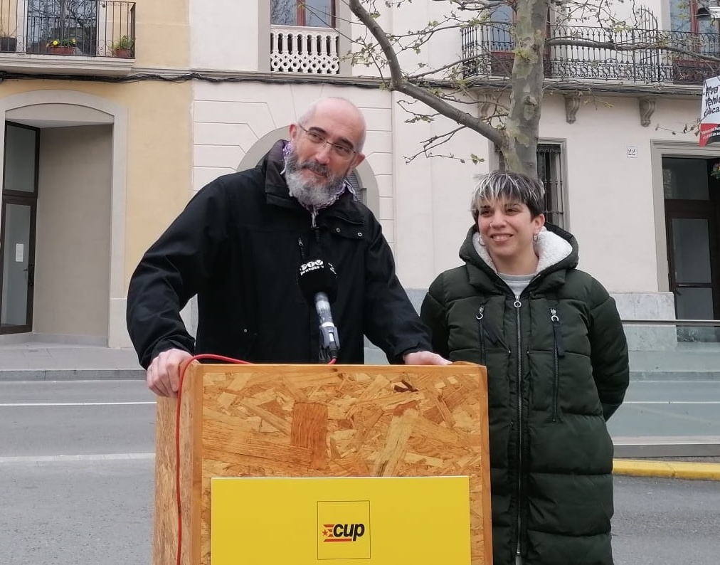 La cupaire Maria Ramon renuncia com a regidora de l'Ajuntament de Vilafranca. CUP 