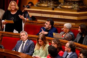 La diputada penedesenca d'ERC, Lluïsa Llop. Eix