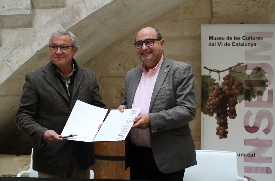 La DO Penedès renova el seu compromís amb el projecte de VINSEUM. Vinseum