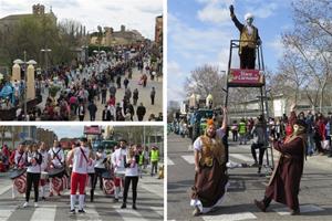 La fantasía del carnaval torna a omplir els carrers de Santa Margarida i els Monjos. Ajt. Sta Margarida i Monj