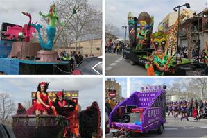 La fantasía del carnaval torna a omplir els carrers de Santa Margarida i els Monjos