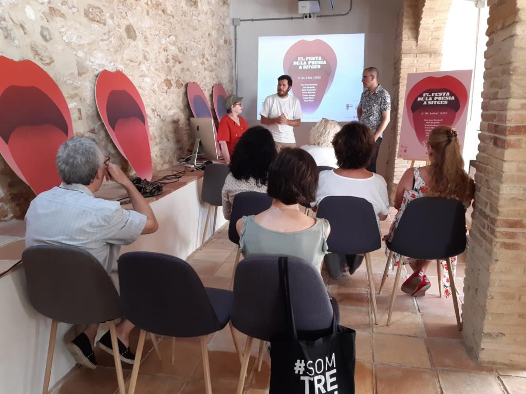 La Festa de la Poesia a Sitges arriba als seus 15 anys celebrant la paraula i els poetes. Ajuntament de Sitges