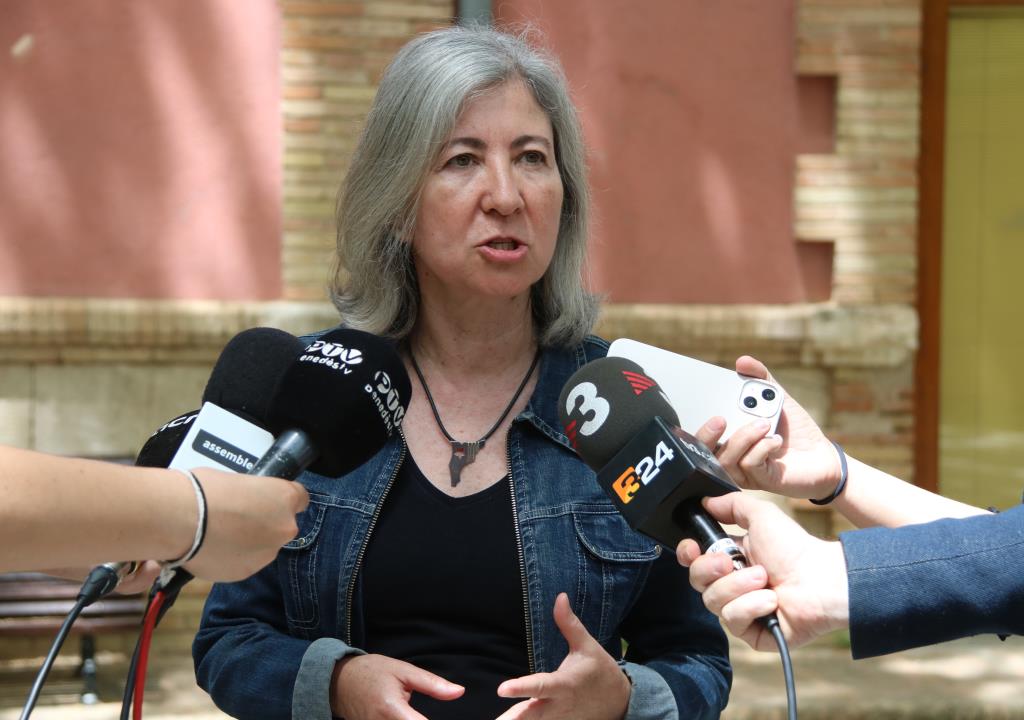 La jurista Dolors Feliu, nova presidenta de l'ANC en substitució d'Elisenda Paluzie. ACN