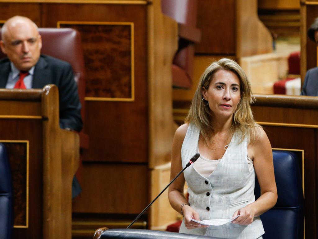 La ministra de Transports, Mobilitat i Agenda Urbana, Raquel Sánchez. ACN