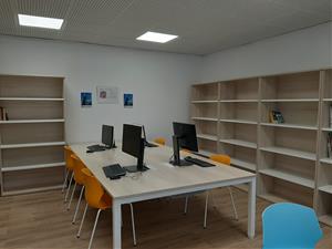 La nova biblioteca virtual de Canyelles serà un punt Biblioaccés. Ajuntament de Canyelles