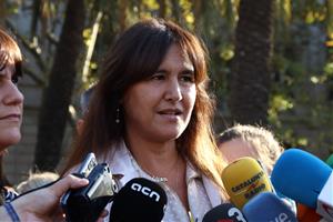 La presidenta de Junts, Laura Borràs. ACN