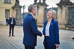 La primera ministra britànica, Liz Truss. ACN