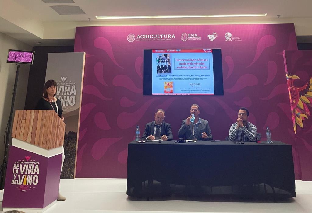 La recerca vitivinícola catalana present al 43è Congrés Mundial de la Vinya i el Vi, a Mèxic. INCAVI