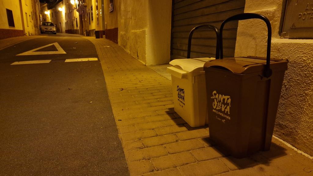 La recollida selectiva s'eleva fins 77,5% durant el mes de maig a Santa Oliva amb el porta a porta. Ajuntament de Santa Oliva