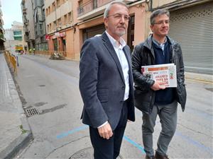 La reurbanització del carrer Banys de Vilafranca comença amb la renovació de la xarxa d’aigua i clavegueram