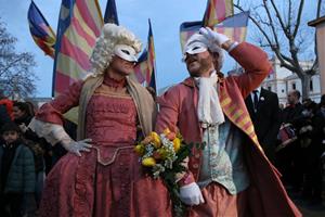 La sàtira i la bogeria s'apoderen de Vilanova i la Geltrú amb el tret de sortida al primer Carnaval post covid