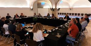 La taula de seguiment del Pacte per l'Ocupació del Garraf debat sobre el sector de l'hostaleria. CC Garraf