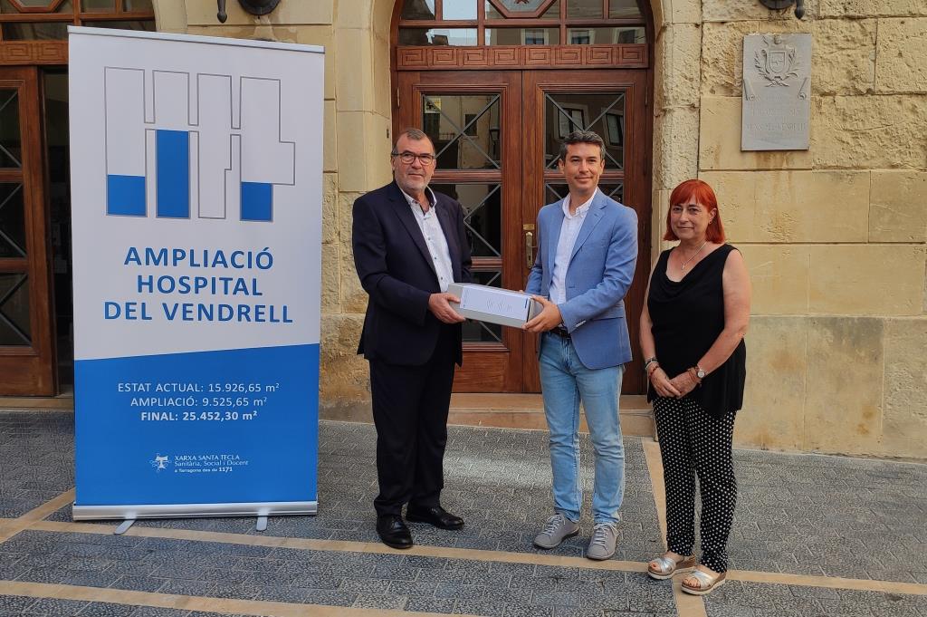 La Xarxa Santa Tecla sol·licita la llicència per a l'ampliació de l'Hospital del Vendrell. ACN