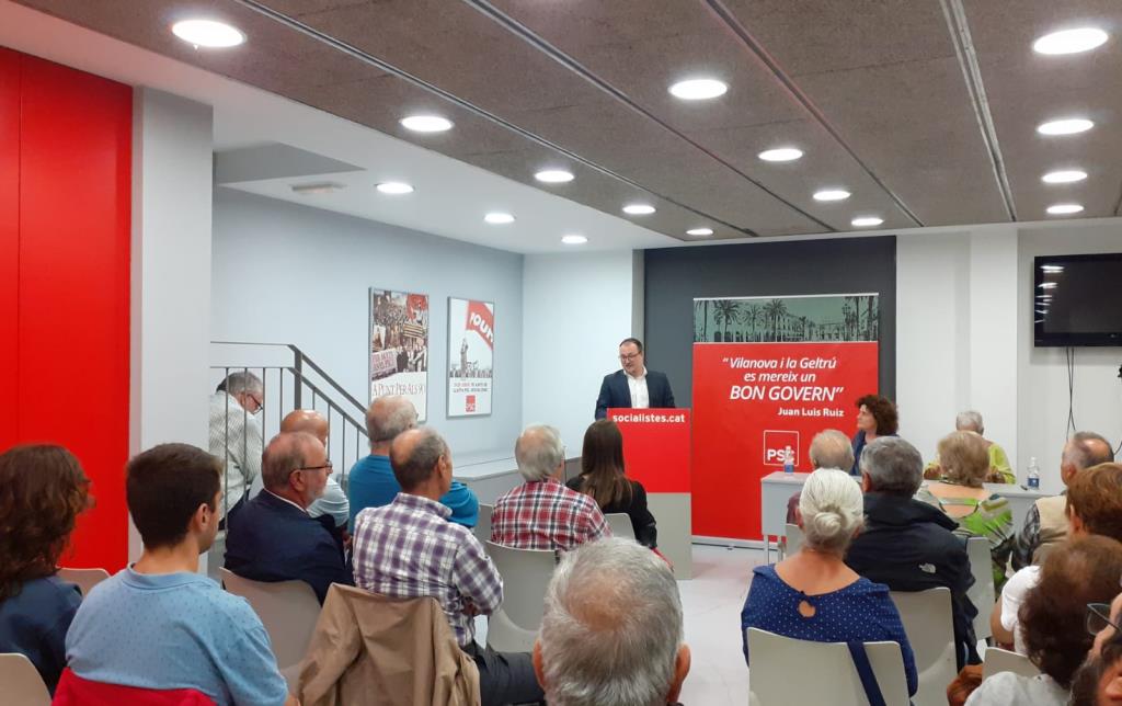 L'assemblea del PSC confirma Juan Luis Ruiz com a cap de llista a les eleccions municipals. PSC