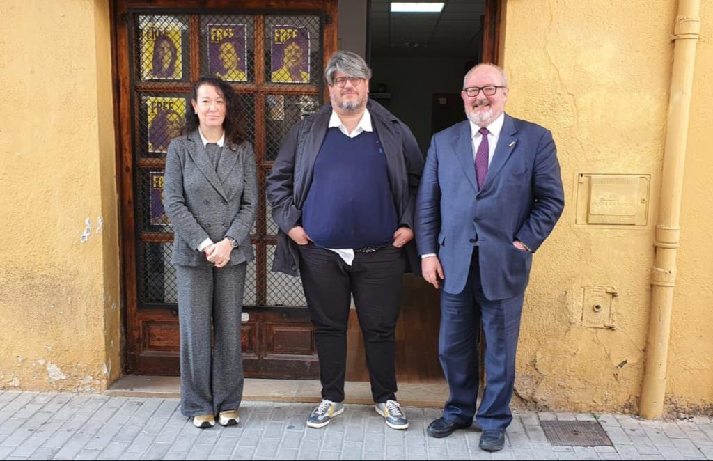 Laura Castel, Dani Pernas i Joan Capdevila. Eix