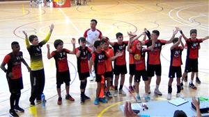 L'equip Aleví Masculí de l'Handbol Ribes campió de Catalunya
