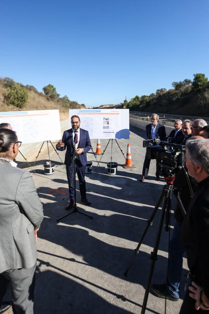 Les obres de millora a l'Eix Diagonal entre Vilafranca del Penedès i Igualada acabaran el segon semestre del 2023. ACN