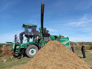 Les restes vegetals de l’esclafit del 31 d’agost es reaprofitaran a les zones enjardinades de Vilafranca