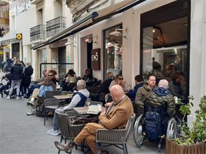 Les terrasses de Sitges tornaran gradualment a la situació de prepandèmia . Ajuntament de Sitges