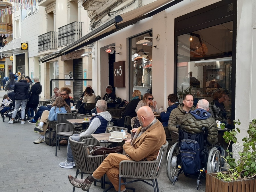 Les terrasses de Sitges tornaran gradualment a la situació de prepandèmia . Ajuntament de Sitges