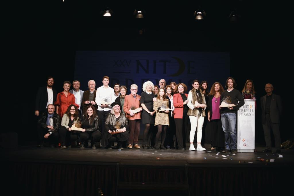 L’escriptor August Bover és distingit amb la Ploma d’Or i Els Pastorets de Sitges amb la Distinció Especial. Ajuntament de Sitges