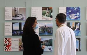 L'Hospital d'Igualada acull una exposició sobre l'experiència emocional d'una pacient amb càncer sanguini. ACN