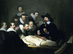 Lliçó d'anatomia del Dr. Nicolaes Tulp. Rembrandt