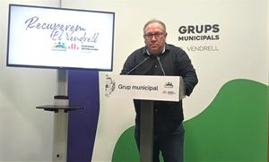 Lluís Navarrete, regidor ERC-Som Poble a l'Ajuntament del Vendrell. Eix