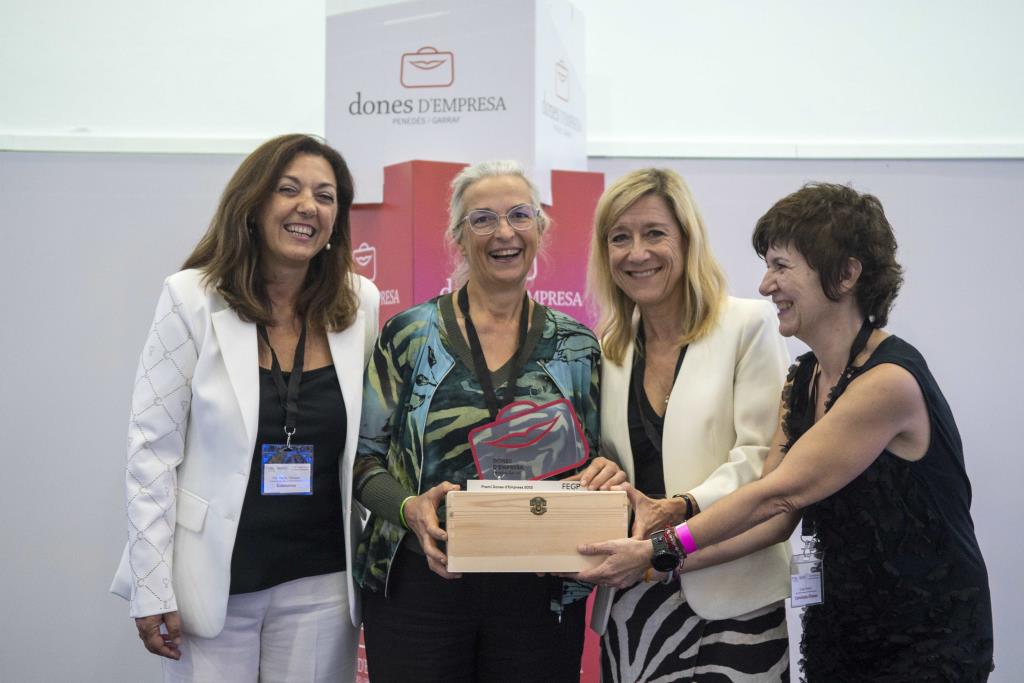 Maria Àngels Saumell, de Melmelades Vinyet, premi de Dones d’Empresa 2022. FEGP