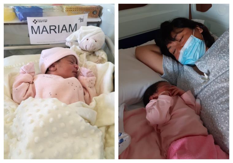Mariam i Alexandra, primeres nenes nascudes el 2022 als hospitals de l’Alt Penedès-Garraf . CSAPG